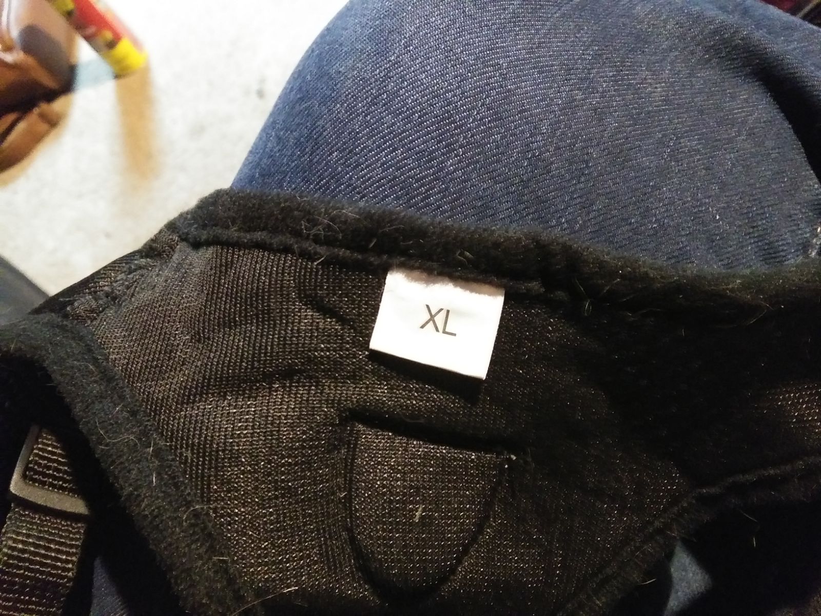 Cat and Dog Harness Size XXL. color Blac