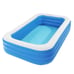 120 x 72 x 22 Inflatable Swimming Pool - Wall Thickness 0.3mm Blue