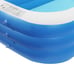 120 x 72 x 22 Inflatable Swimming Pool - Wall Thickness 0.3mm Blue