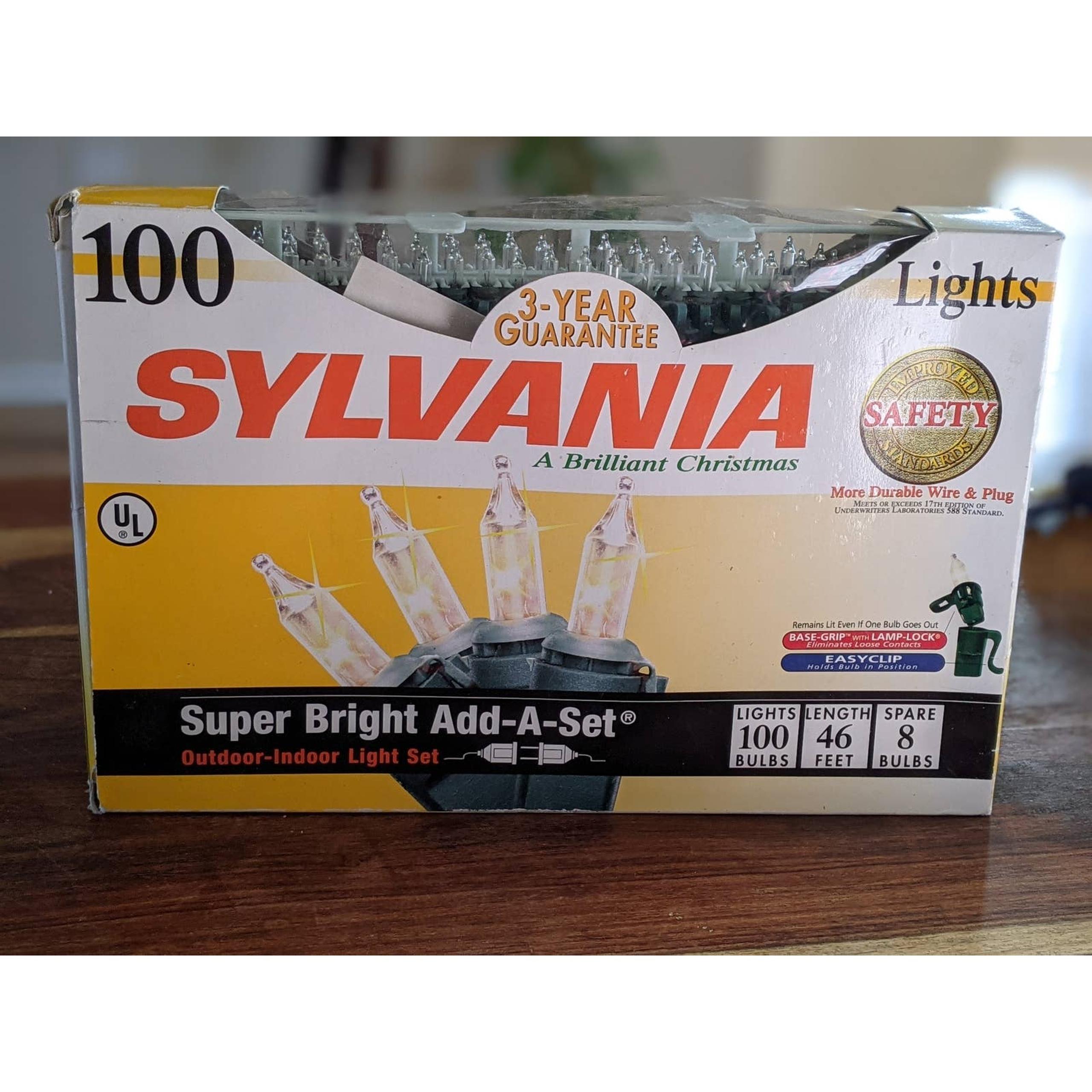 Sylvania Super Bright White String Lights 100