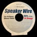 Royal Cable Car & Home Stereo Speaker Cable Wire 50 Feet New