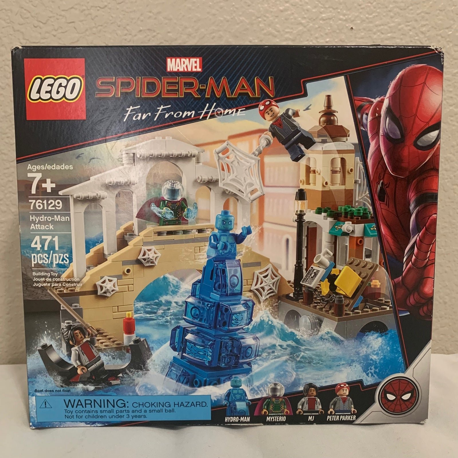 Lego Marvel Spiderman Hydro-man Attack 76129