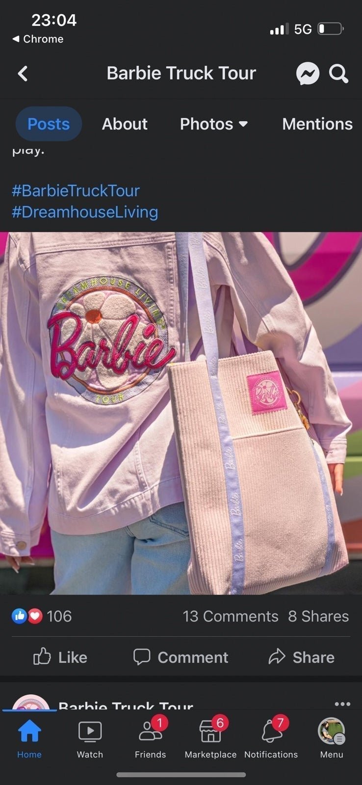 Barbie lavender jean jacket