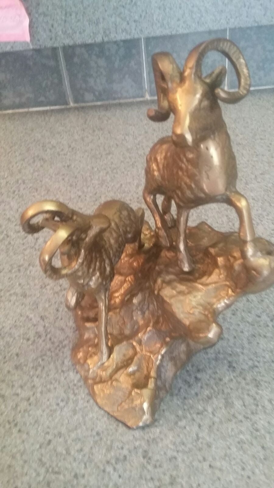 BRASS SHEEP FIGURINE