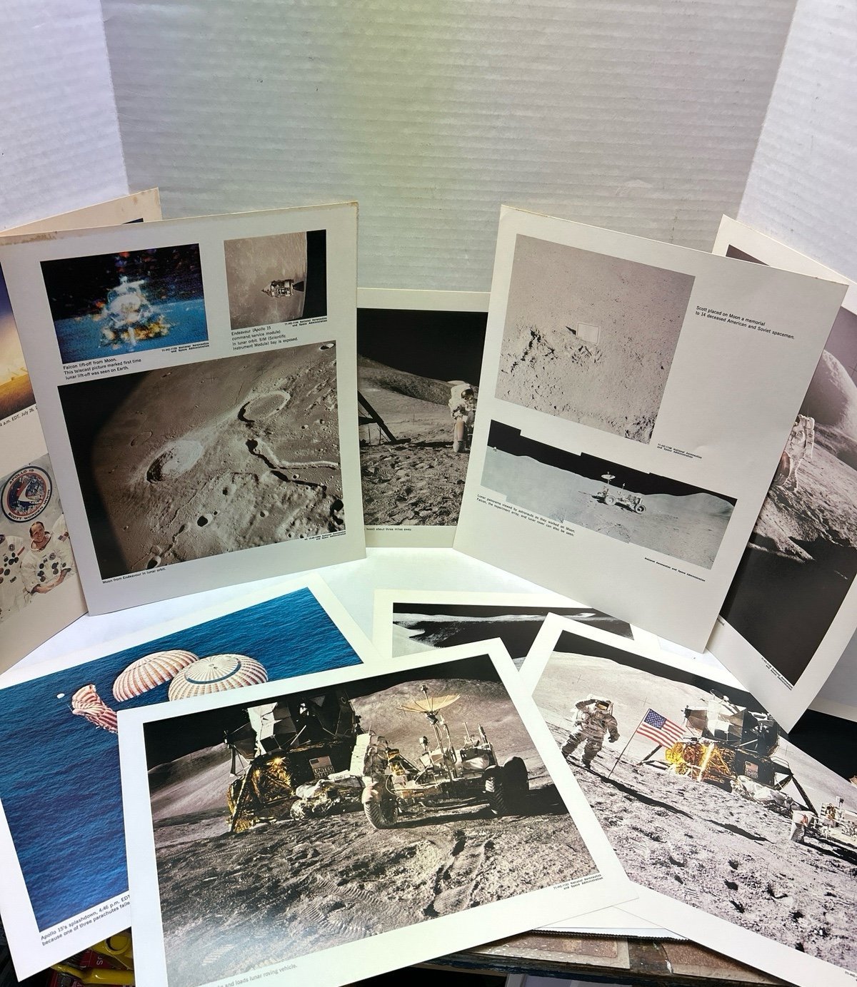 Vintage NASA Photo Set 7 - Apollo 15
