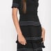 Shoshanna Antinea Tiered Black Dress Size XS