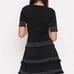 Shoshanna Antinea Tiered Black Dress Size XS