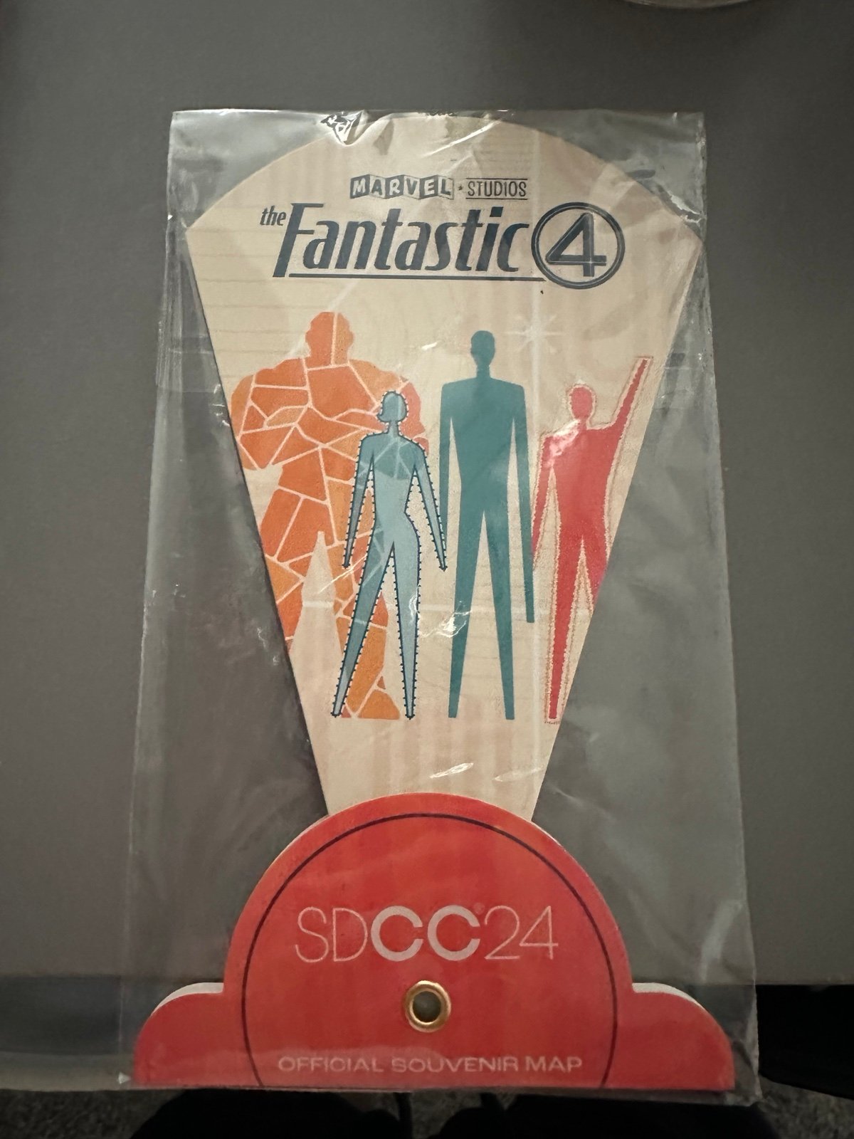 Fantastic Four Fan and map