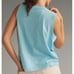 Anthropologie Ty Williams Boxy Tank Top Summer Please Slow Down Blue Size M