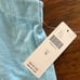 Anthropologie Ty Williams Boxy Tank Top Summer Please Slow Down Blue Size M