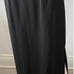 Ann Taylor Skirt black A line sheer embroidered floral embellished maxi skirt 6