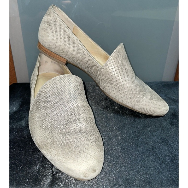 Paul Green Perry Perforated Metallic Gold Leather Women's Size 7US 4.5UK 37.5EU