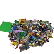 Mixed LOT 14 lbs Assorted Random LEGO & Other Brand Bricks Building Kit Toy Sets