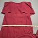 Jasmine Bridesmaid Red Ruby Chiffon Maxi Formal Strapless NEW 154 Women Size 10