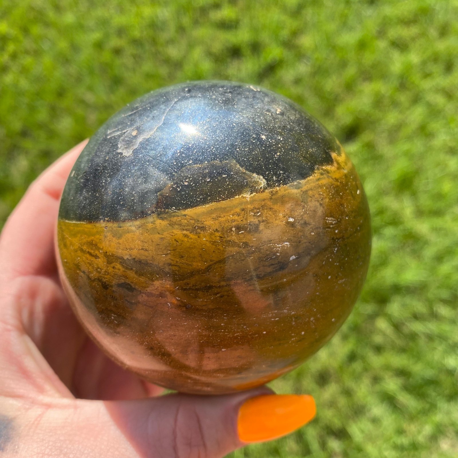 Ocean Jasper Sphere