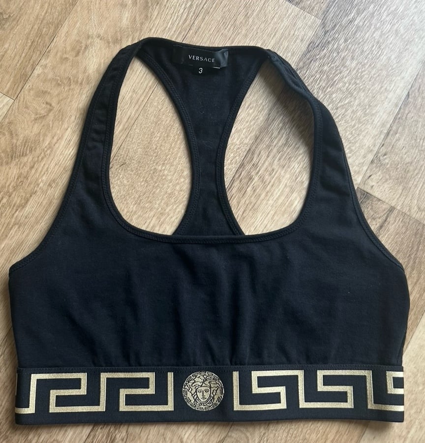 Versace Sports Bra Size 3