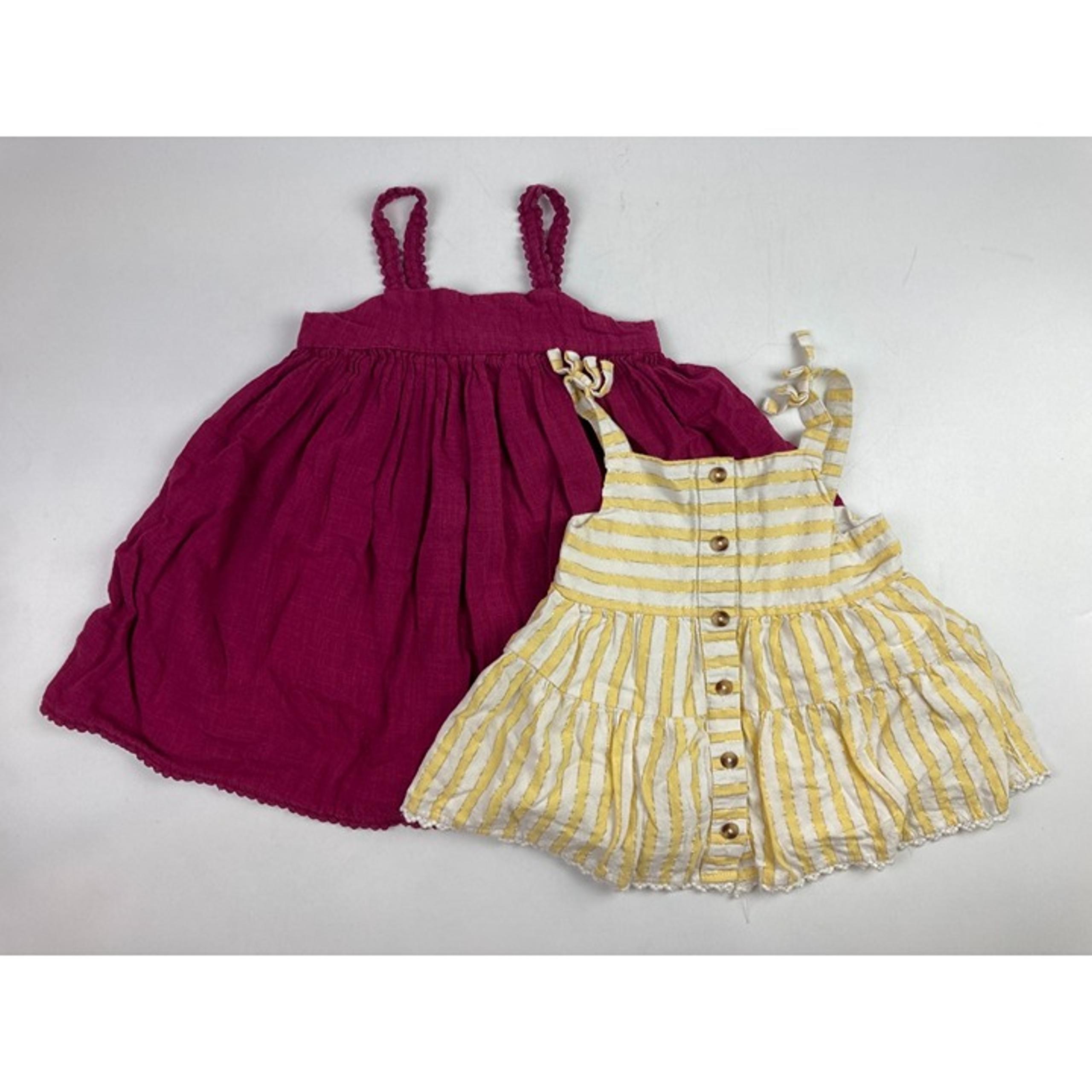 2 Lot Girl's 3T Old Navy and Max Studios Sleeveless Dresses