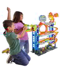 Hot Wheels City Ultimate Garage Playset with 2 Die-Cast Cars Storage for 50+ CAR