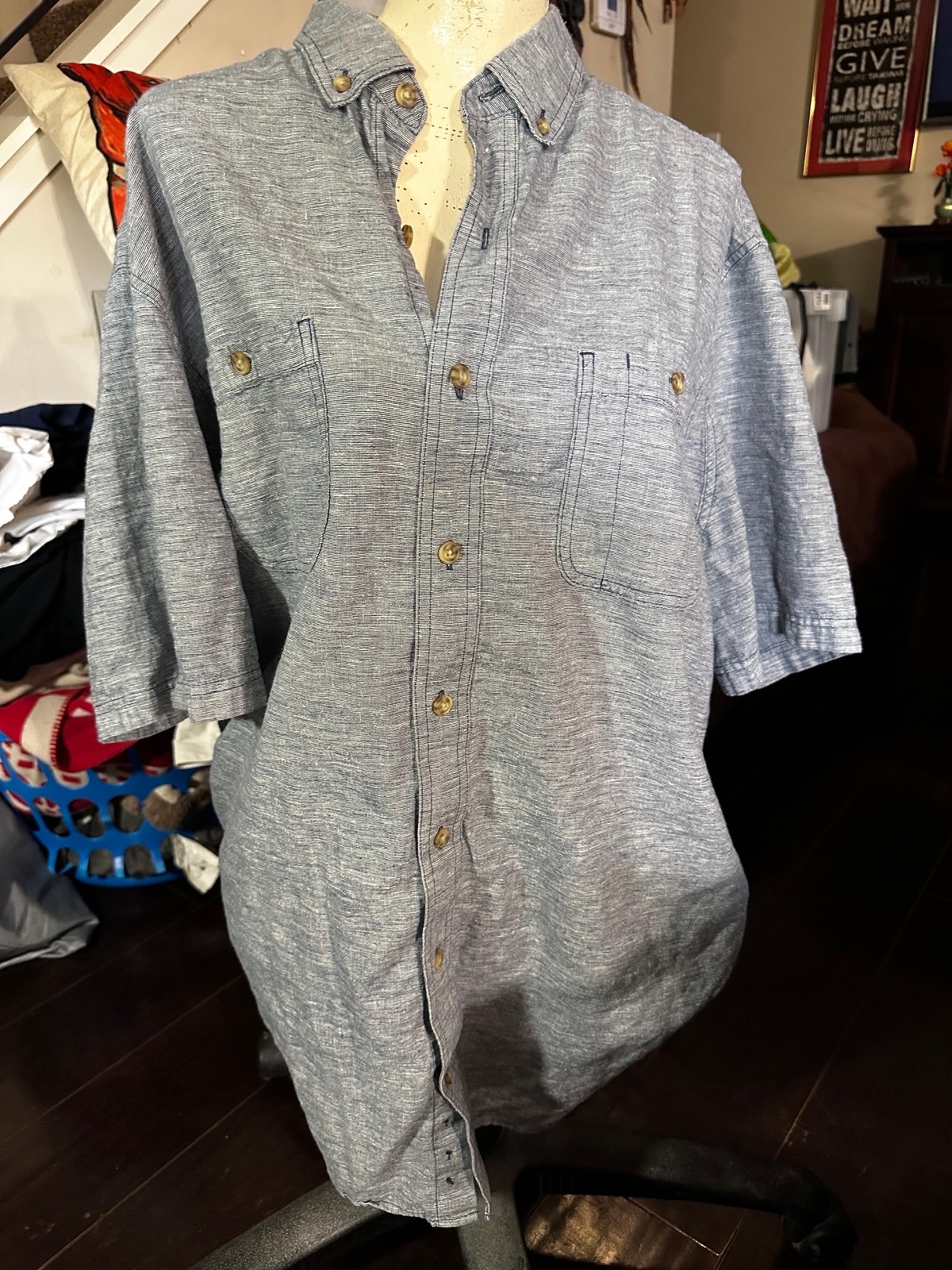 Duluth Trading button front shirt (XL TALL)