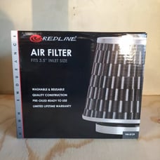Redline Universal Reusable Car Air Intake Cone Filter Carbon Look PM-8129