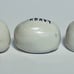 Rae Dunn by Magenta DREAM LAUGH JOY Word Stones Pottery Rocks Rattles Set of 3