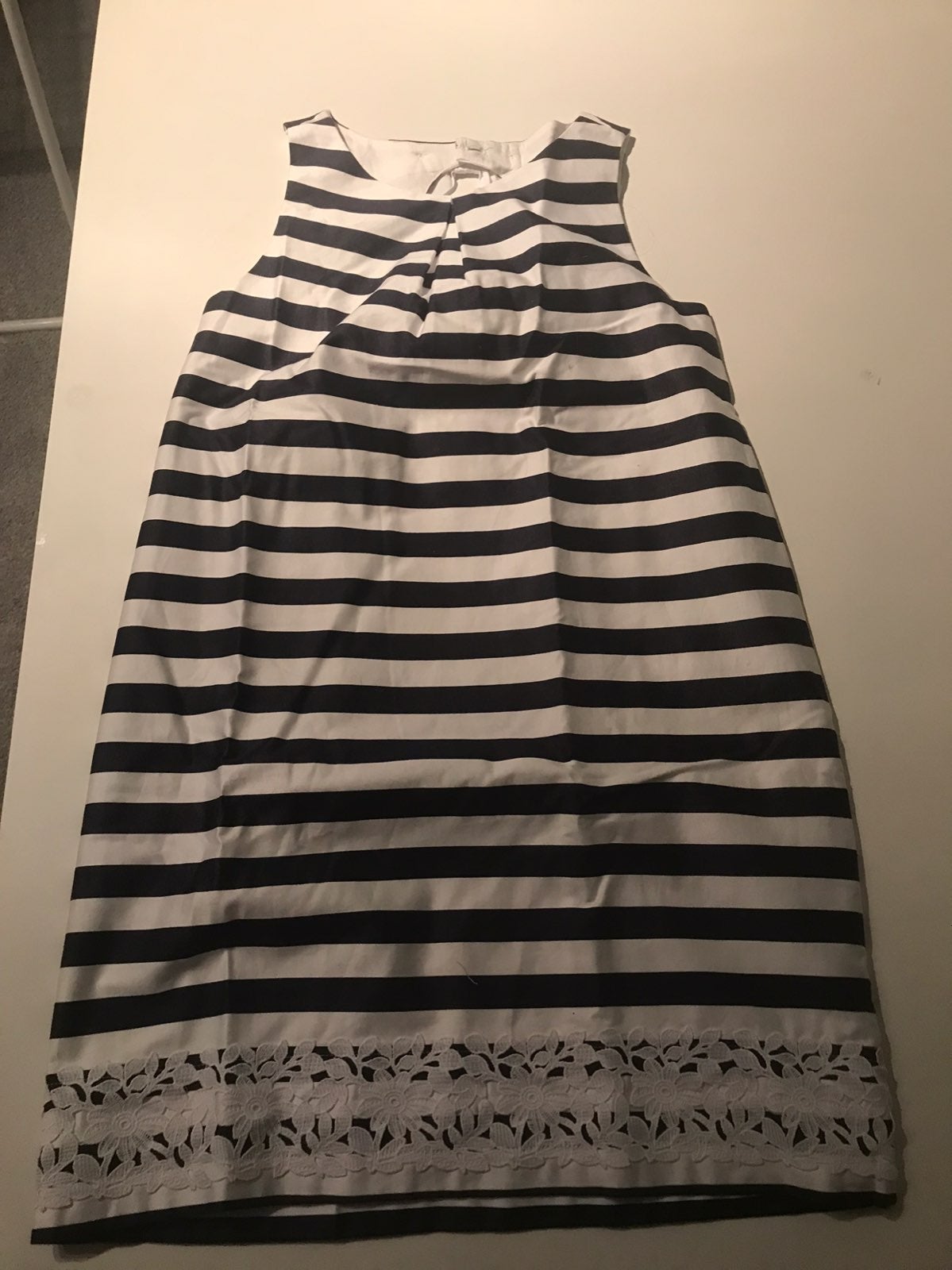 Janie & Jack blue striped Dress 12