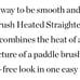 The Brush Crush Heated Straightening Brush