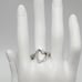 Gucci Sterling Silver Open Heart Ring*NWB