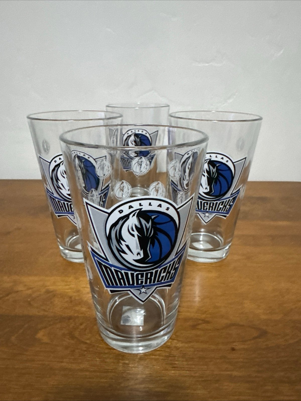Dallas Mavericks Pint Glass Bundle Of 4