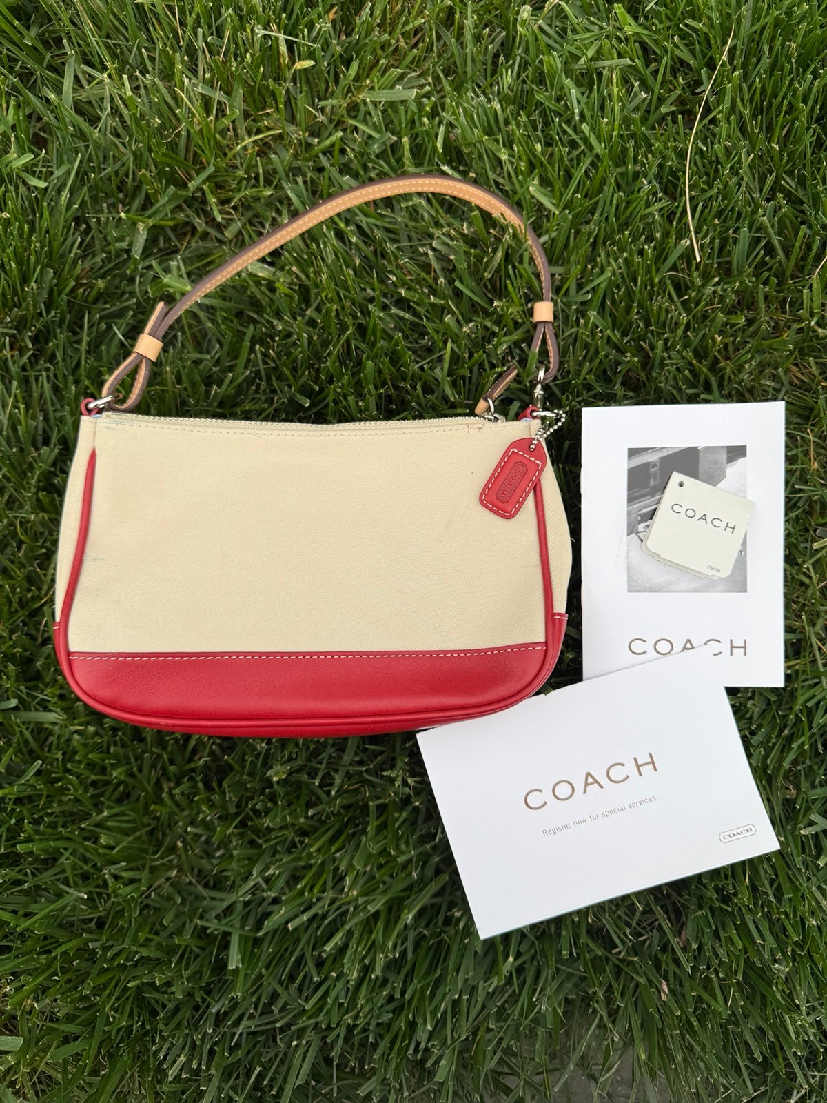 NWT Coach Baguette Bag