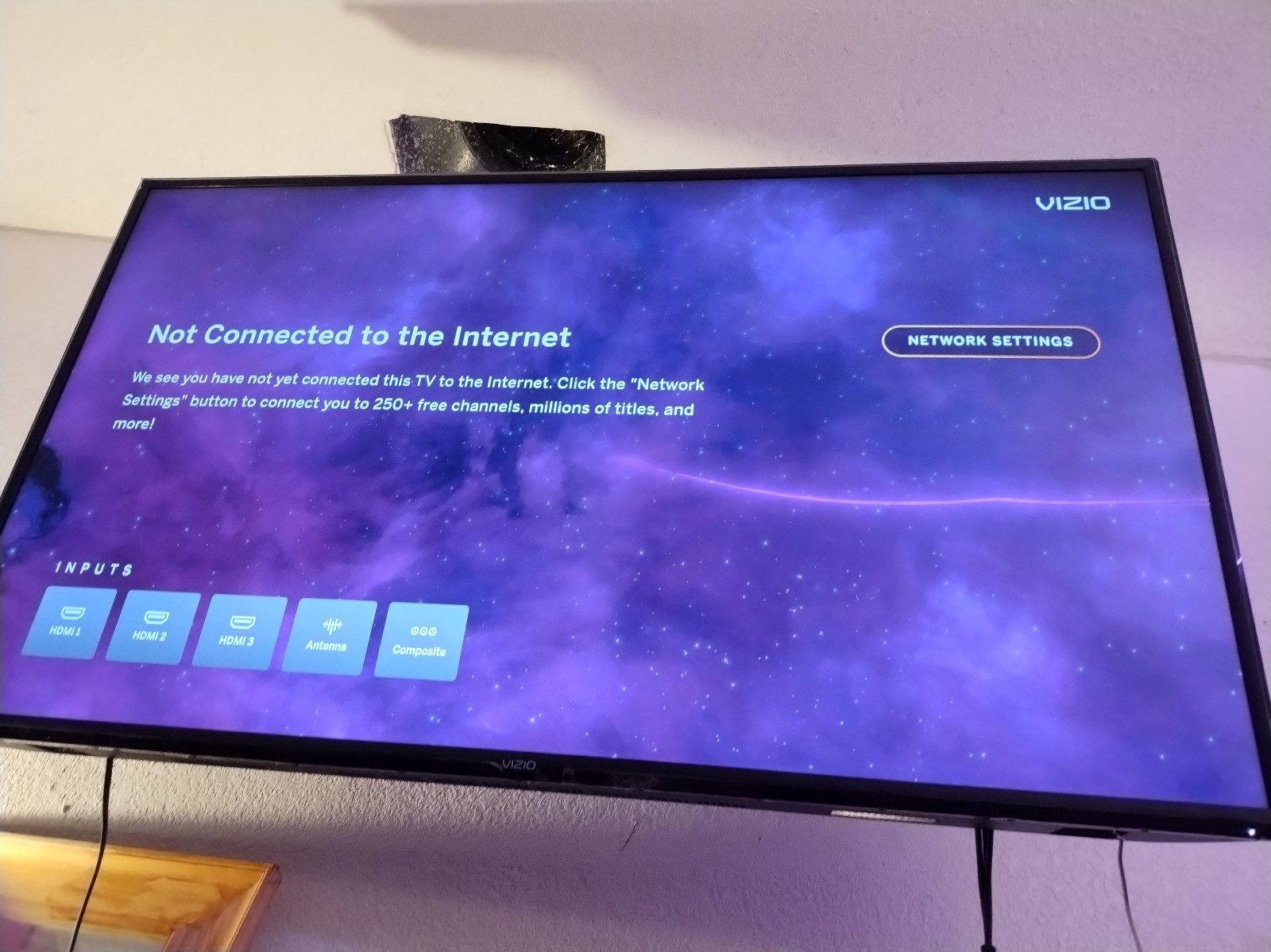 TV Visio Model V555J-01
