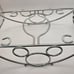 Disney Mickey Mouse Martini Bar Caddy, silver with wooden handle