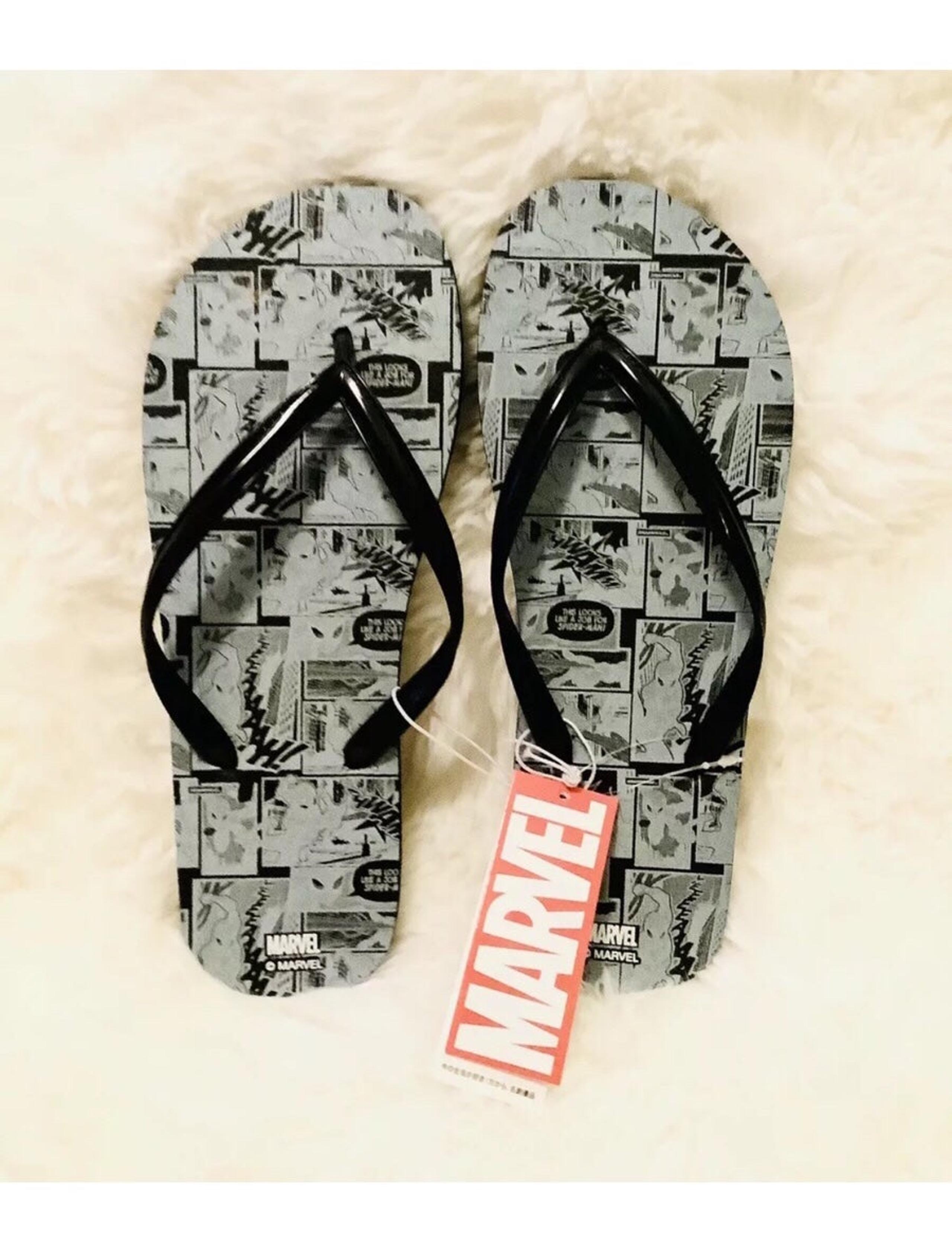 Marvel- Women’s Flip Flops, Size 8 (38/40)