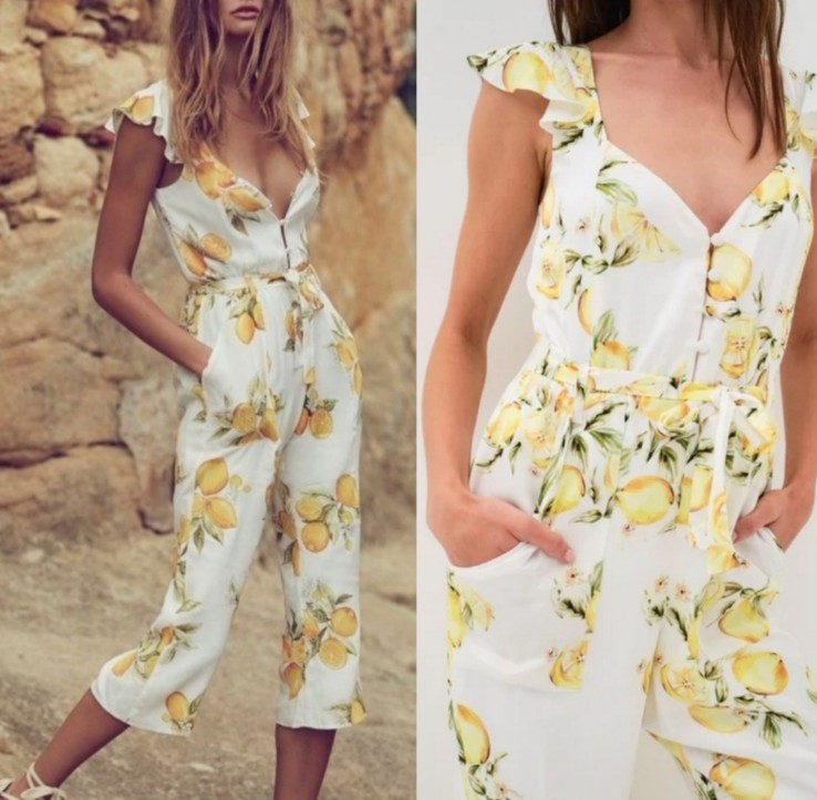 For Love and lemons Limonada Jumpsuit