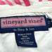 Vineyard Vines Womens Top Size 2 White Pink Halter Tie Neck Tropical Leaf Silk