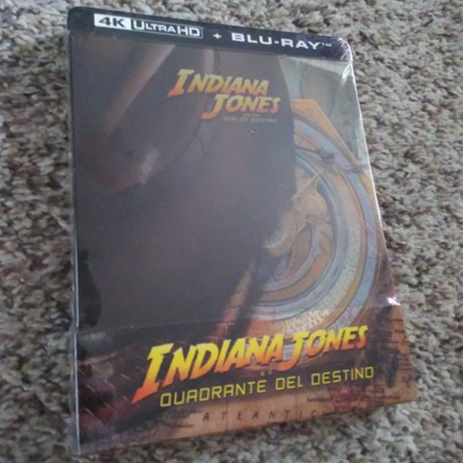 Indiana Jones 5 4K + Blu-ray Steelbook