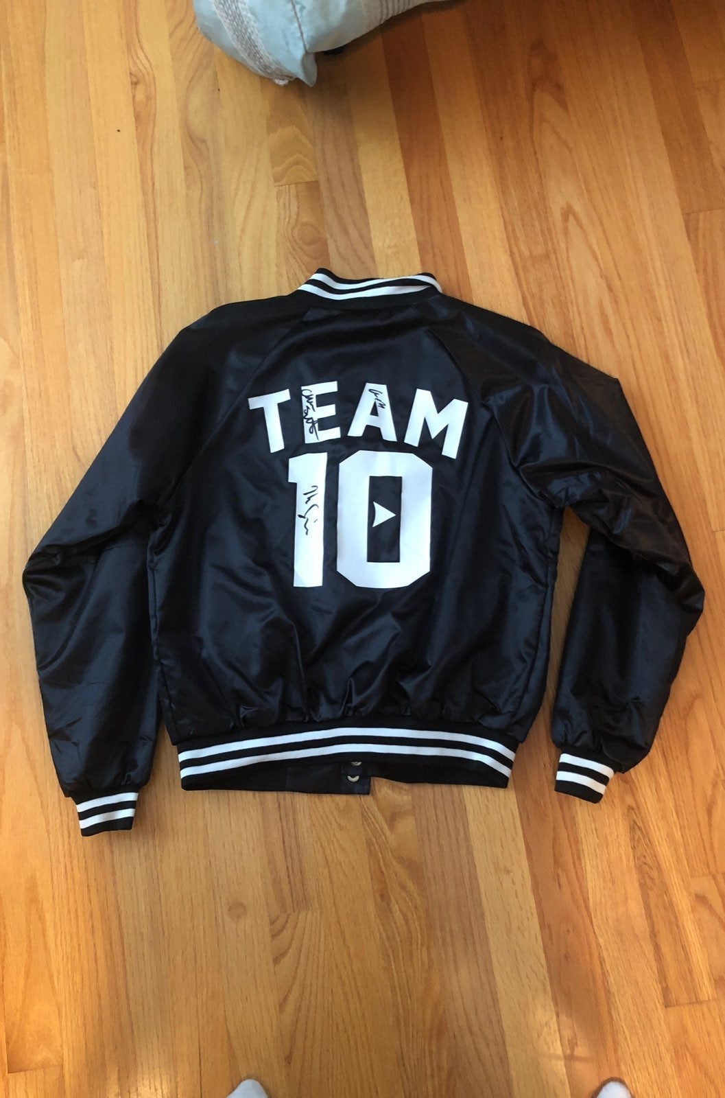SIGNED JAKE PAUL TEAM 10 JACKET