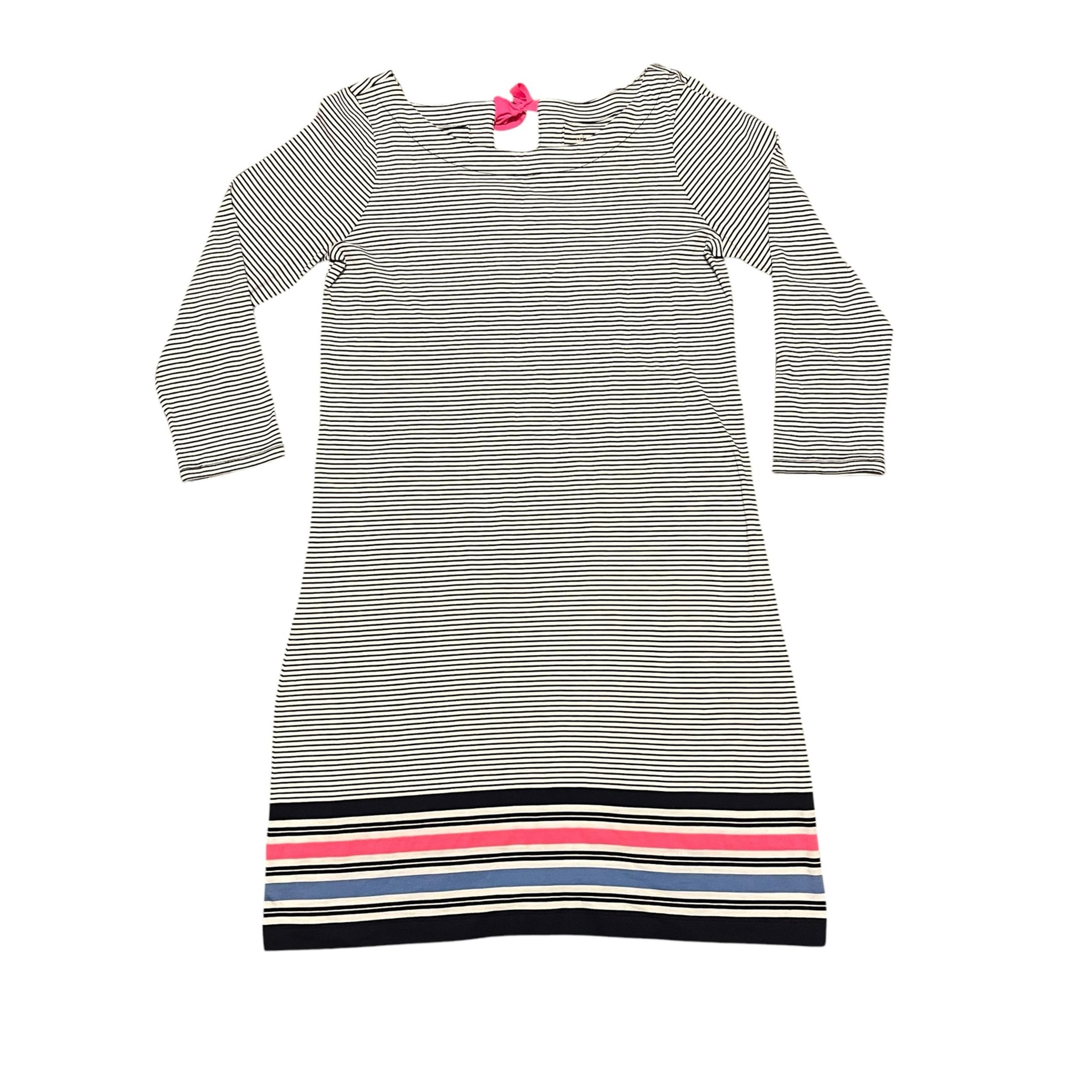 NWT Lilly Pulitzer Noelle Dress | Bayside Stripe Engineered | True Navy | Size S