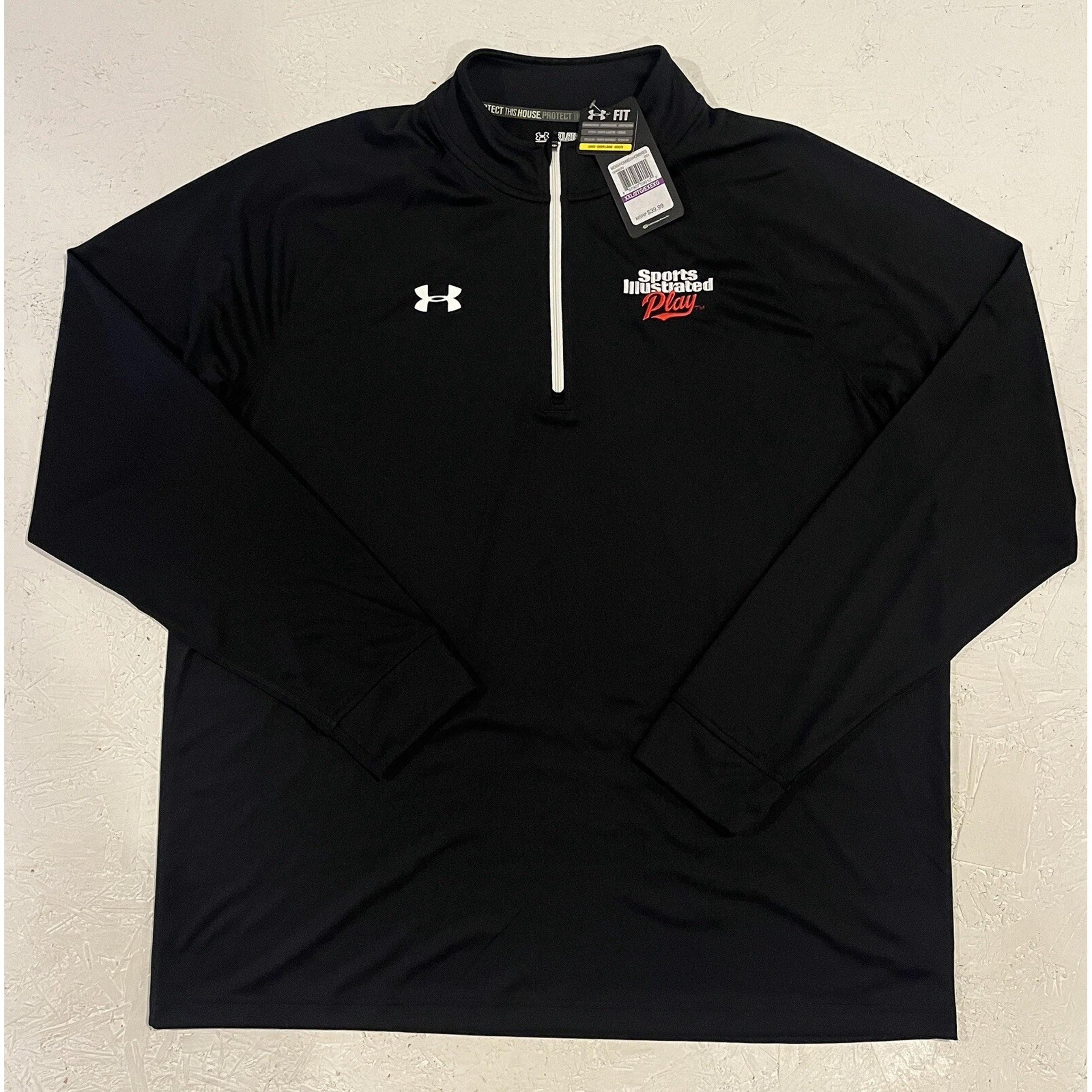 Under Armour Sports Illustrated Play Full Zip Jacket Mens 2XL Heat Gear Loose
