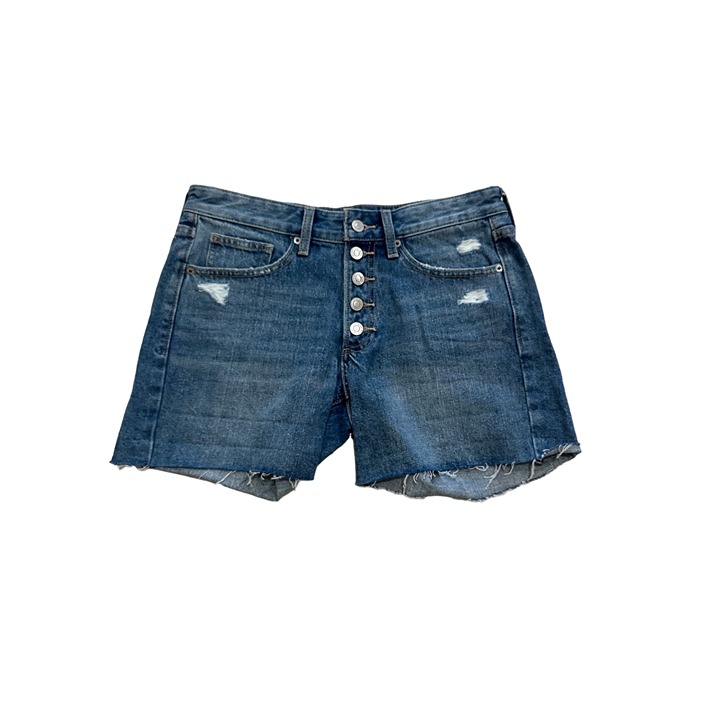 LUCKY BRAND Boyfriend Denim Shorts Size 2/26 NEW
