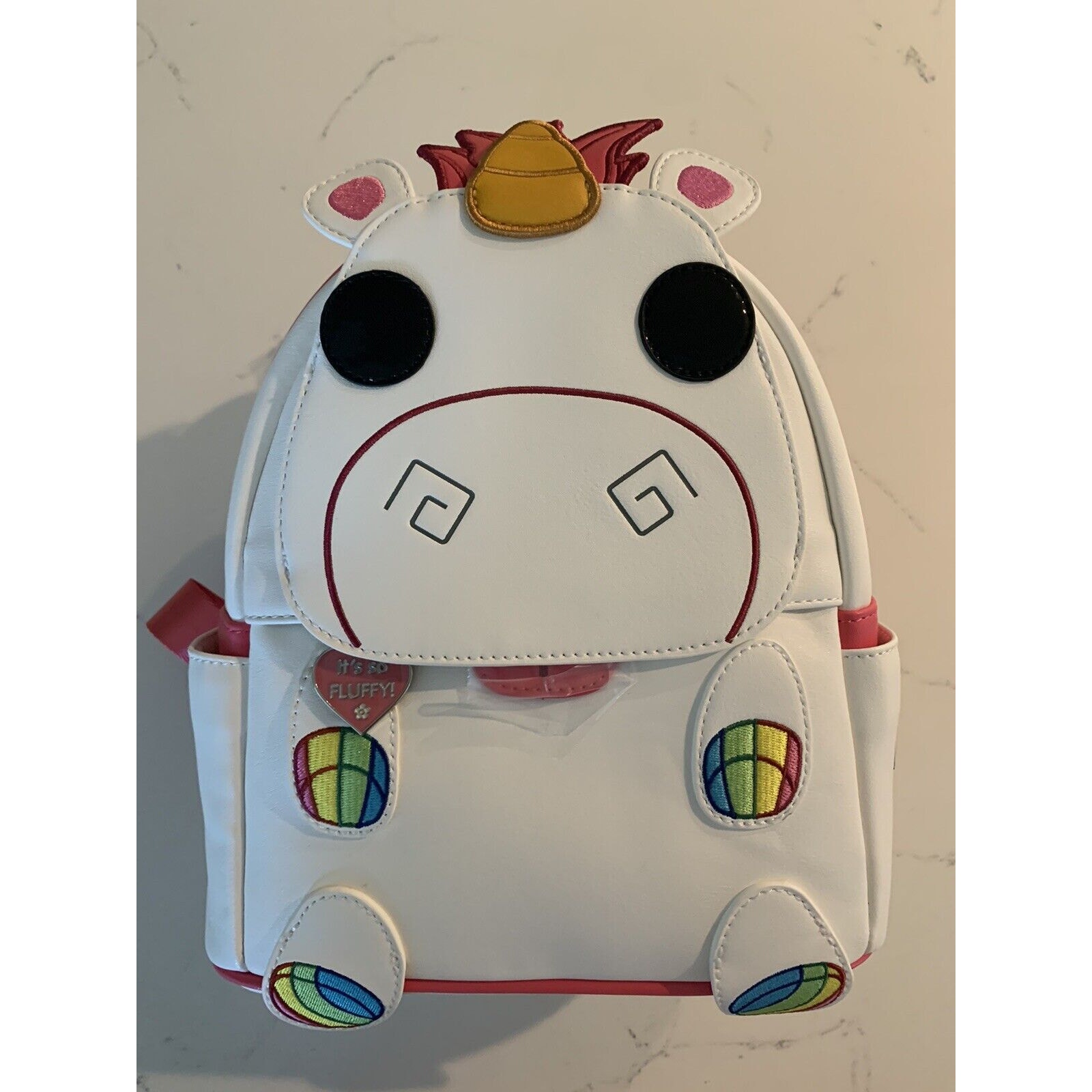 Loungefly Funko Pop! Despicable Me Fluffy Unicorn Cosplay Mini Backpack NWT