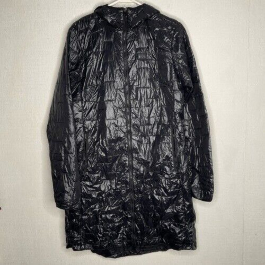 Helly Hansen LifaLoft Full Zip Puffer Parka Jacket Women Size L Insulated Hooded