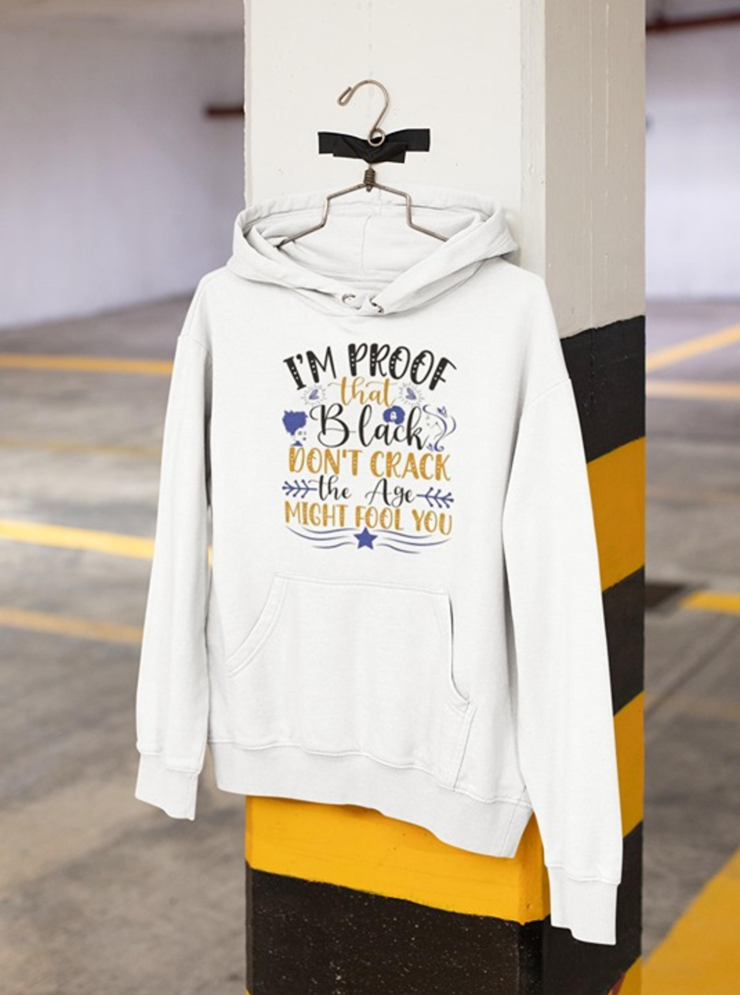 Black Don't Crack Hoodie