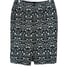 Talbots Damask Wool Blend Pencil Skirt