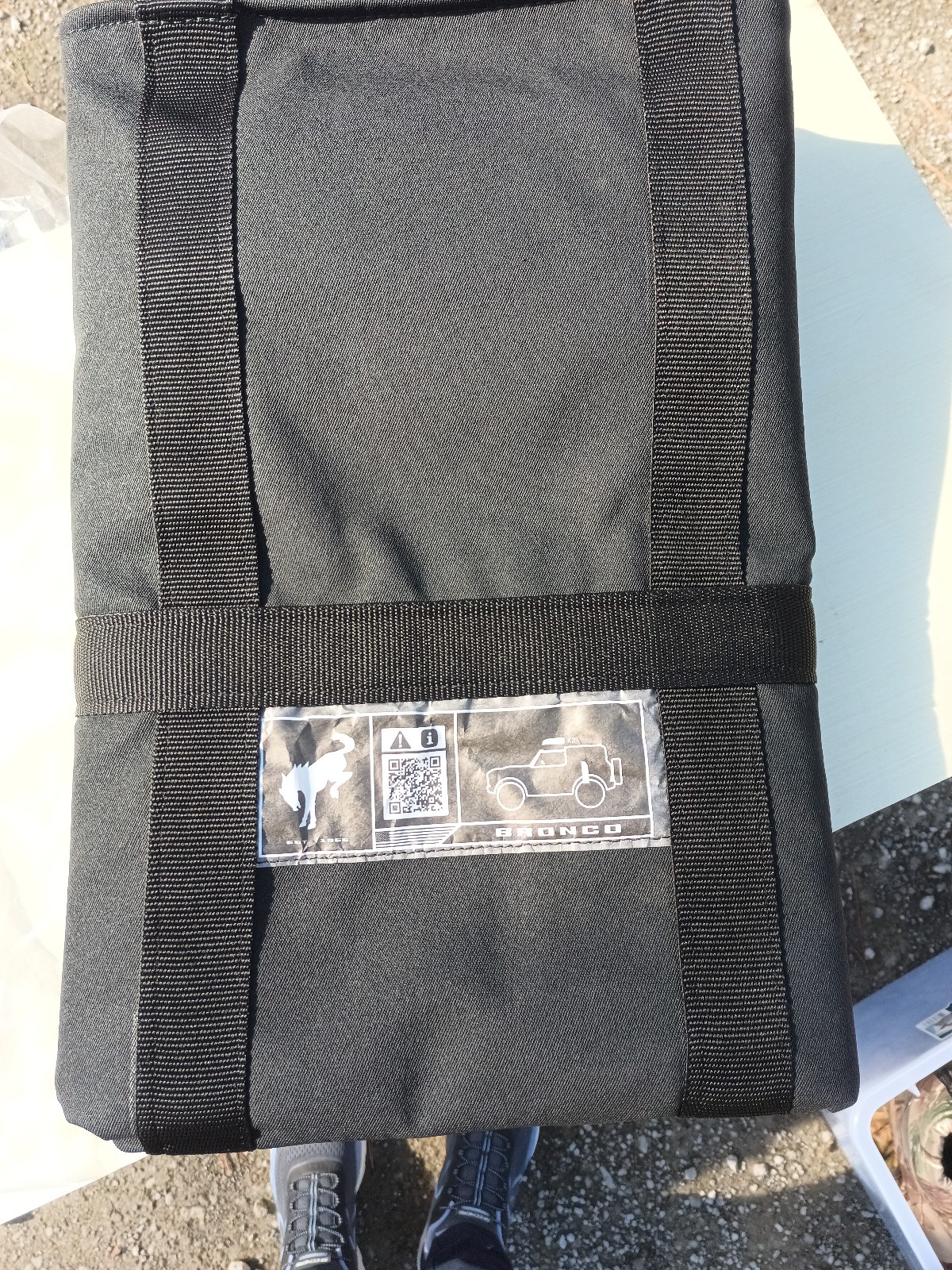 Ford Bronco roof panel protection bag