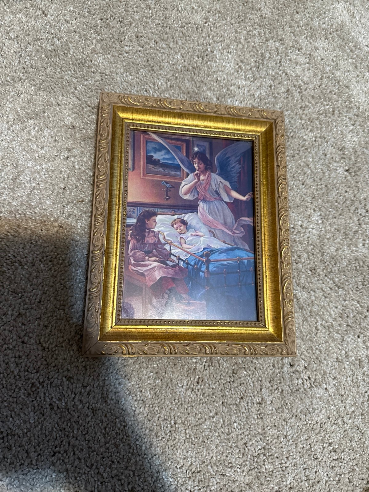 Guardian Angel picture with frame