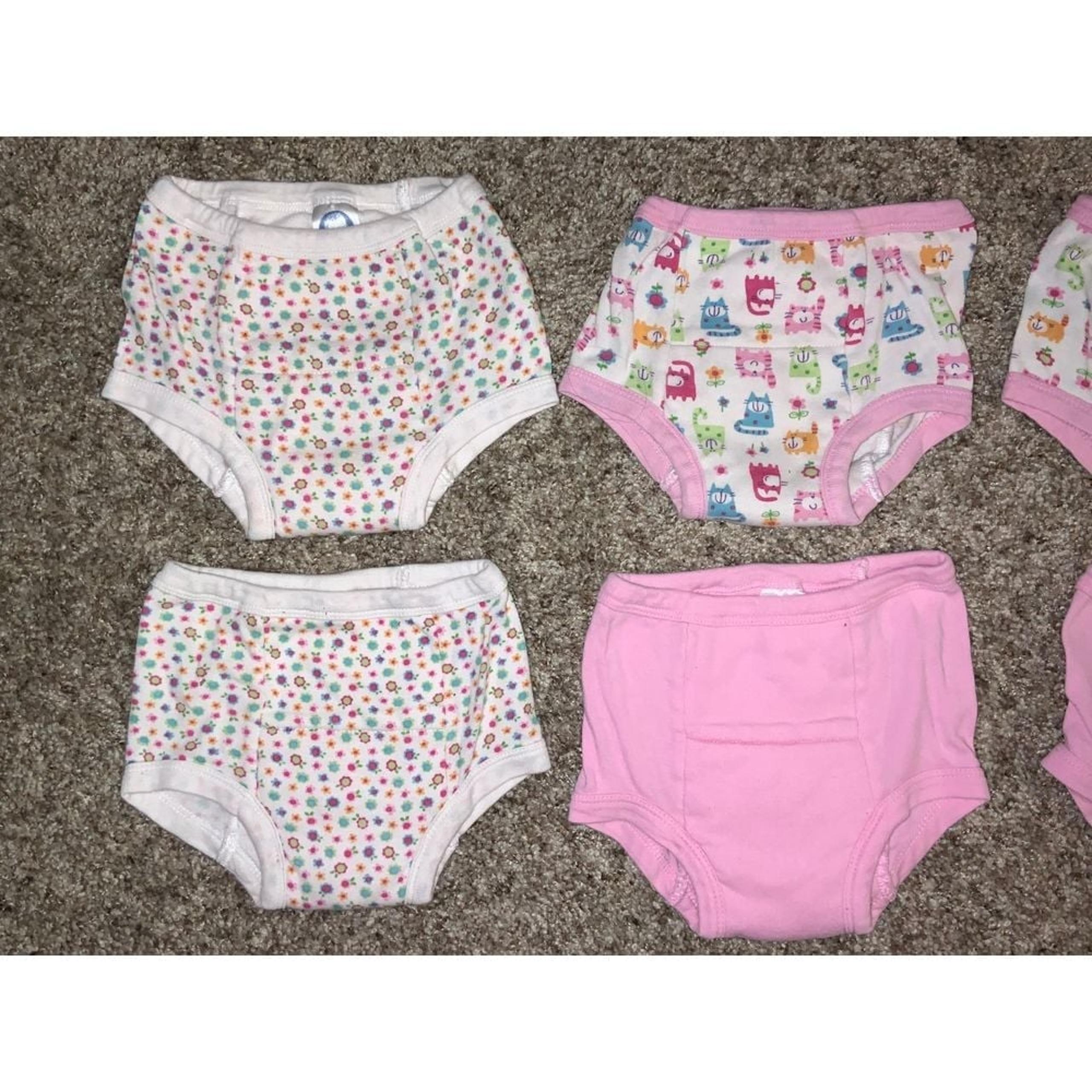 NWOT Baby Girl Bundle - Pink Solid & Printed Pattern Training Bras Dance Wear