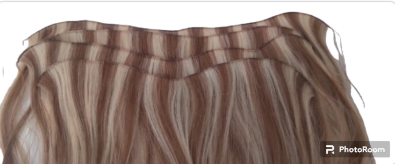 Bellami Professional Hand-Tied Wefts 20 Vanilla Latte #8/8/60 Hybrid Blend