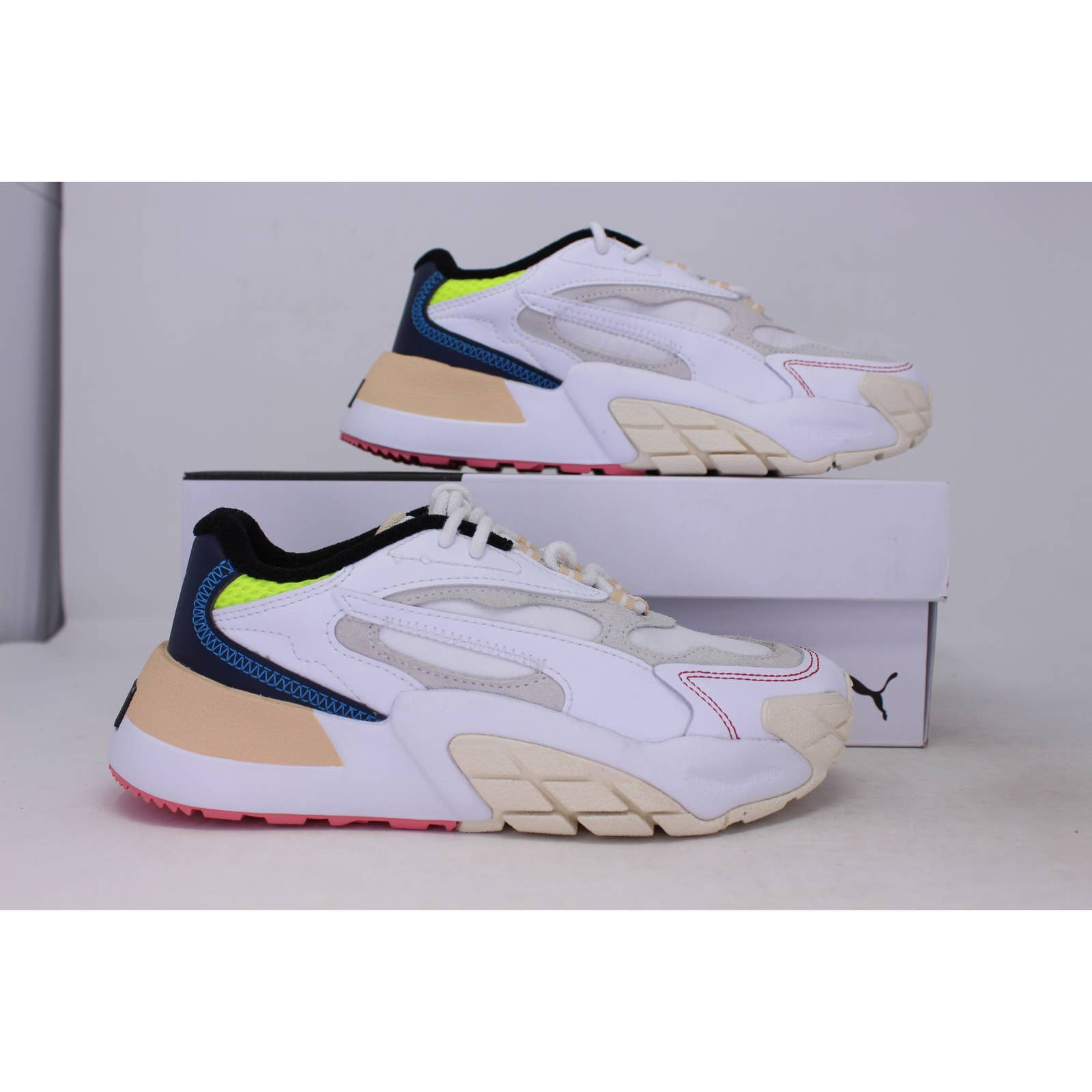 free shipping Women's 7.5 Size White/Peacoat Fantasy Hedra Puma Women free shipping Women's 7.5 Size White/Peacoat Fantasy Hedra Puma Women