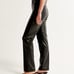 Abercrombie Vegan Leather 90s Straight Pant